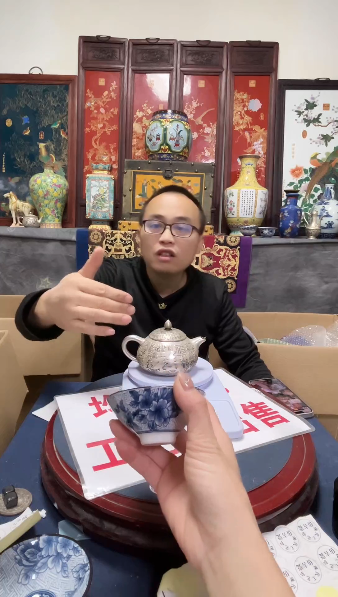 摆件陶摆件陶瓷W70