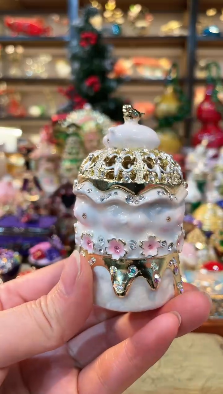 【闪购商品】精致珐琅彩首饰盒