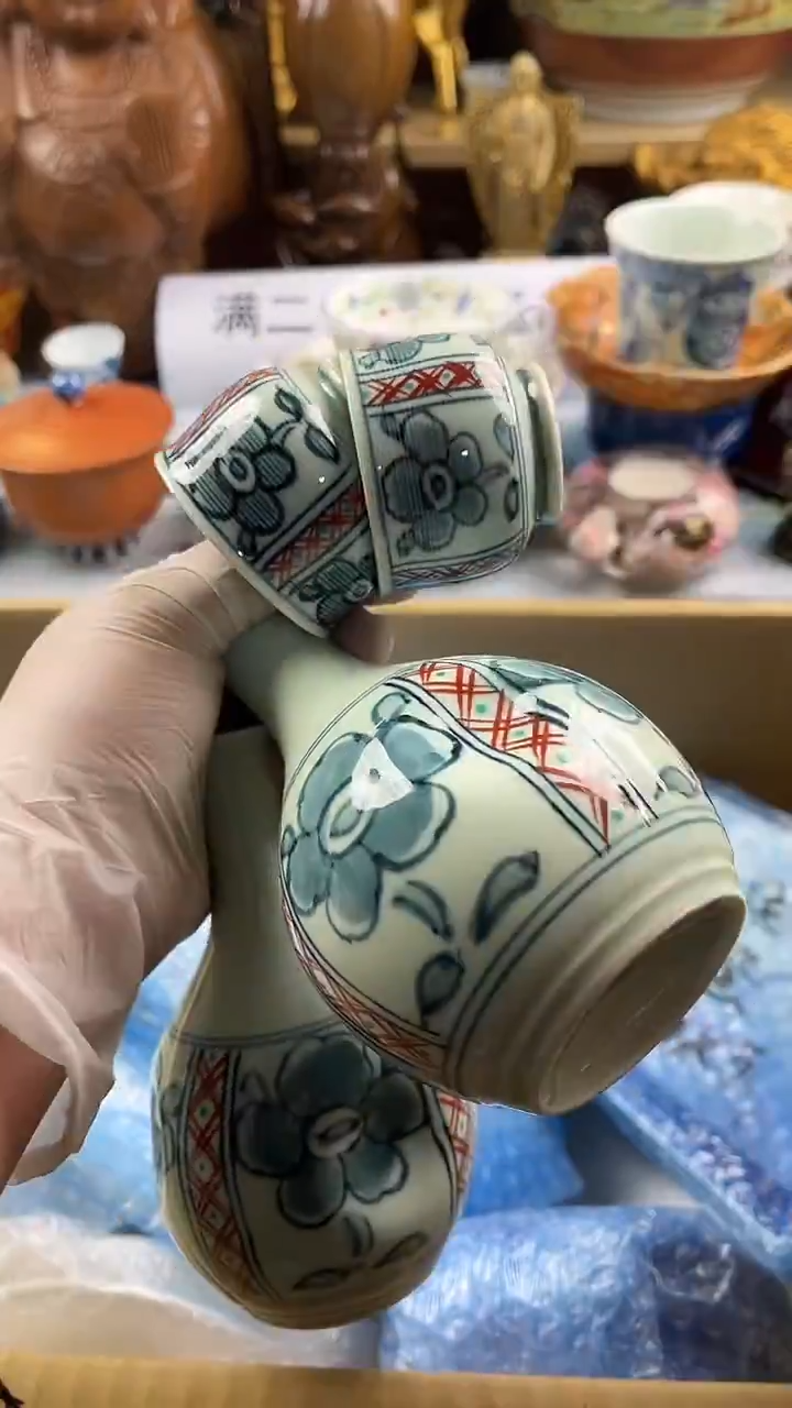 瓷片开**艺英歌瓷器满28包邮