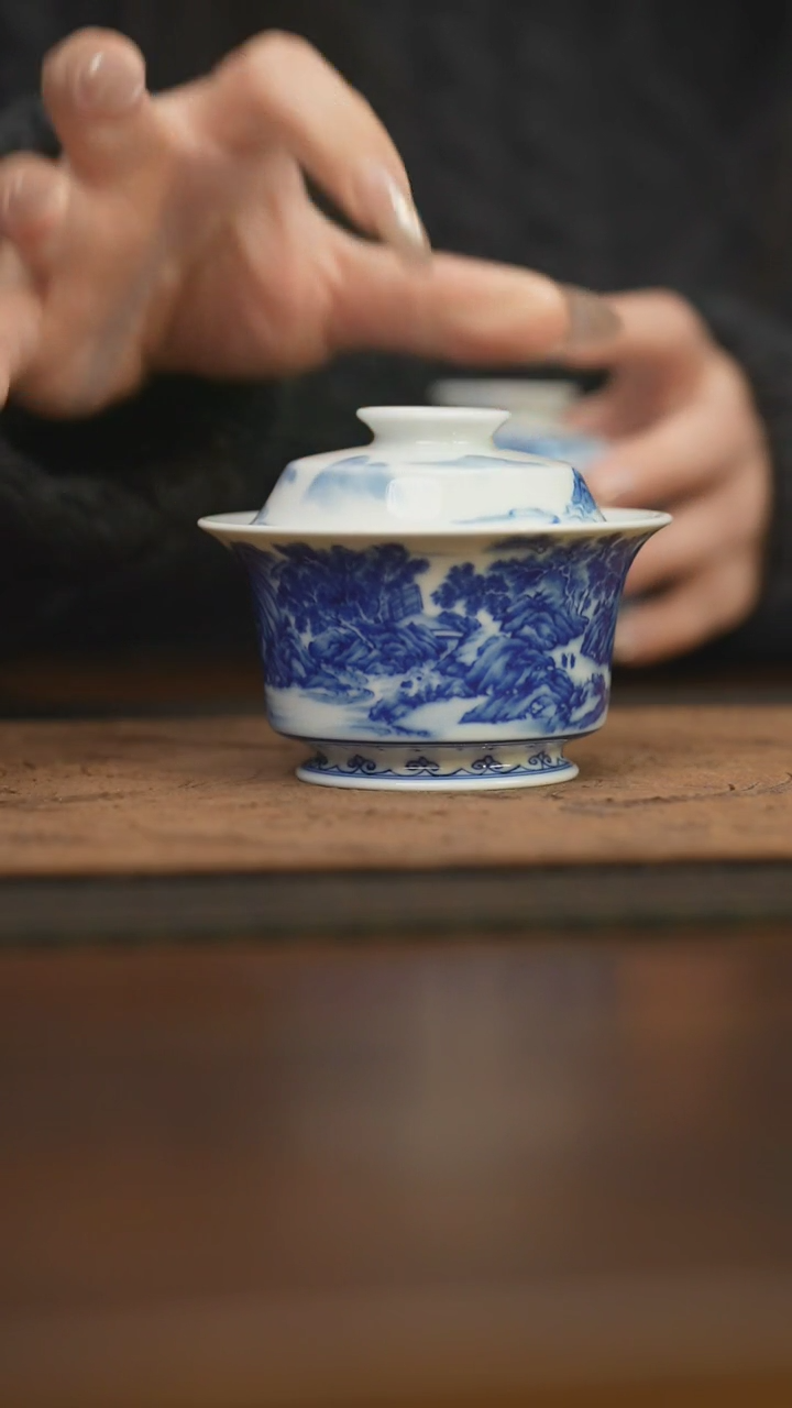 【闪购商品】杯柴窑青花破价福利