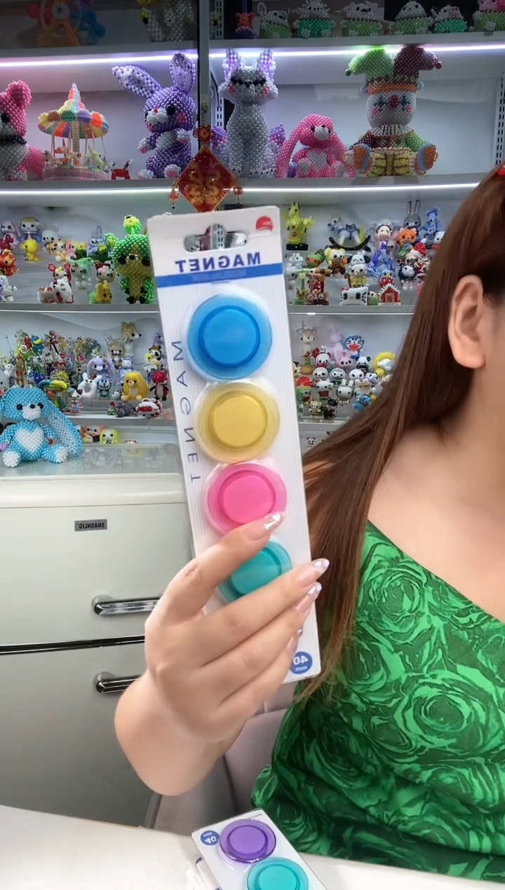玻璃2531冰箱贴配件一板【10个】