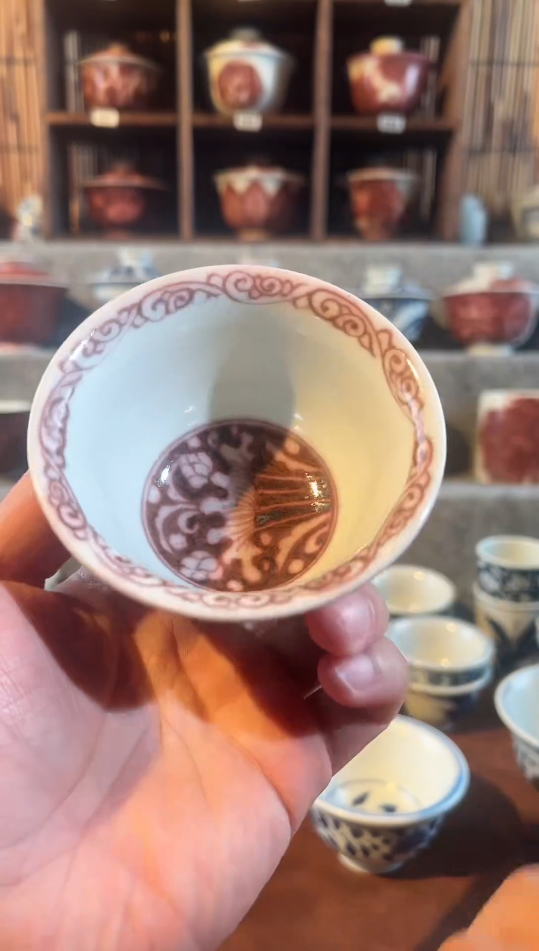 【闪购商品】天禄言瓷一路连科盖碗