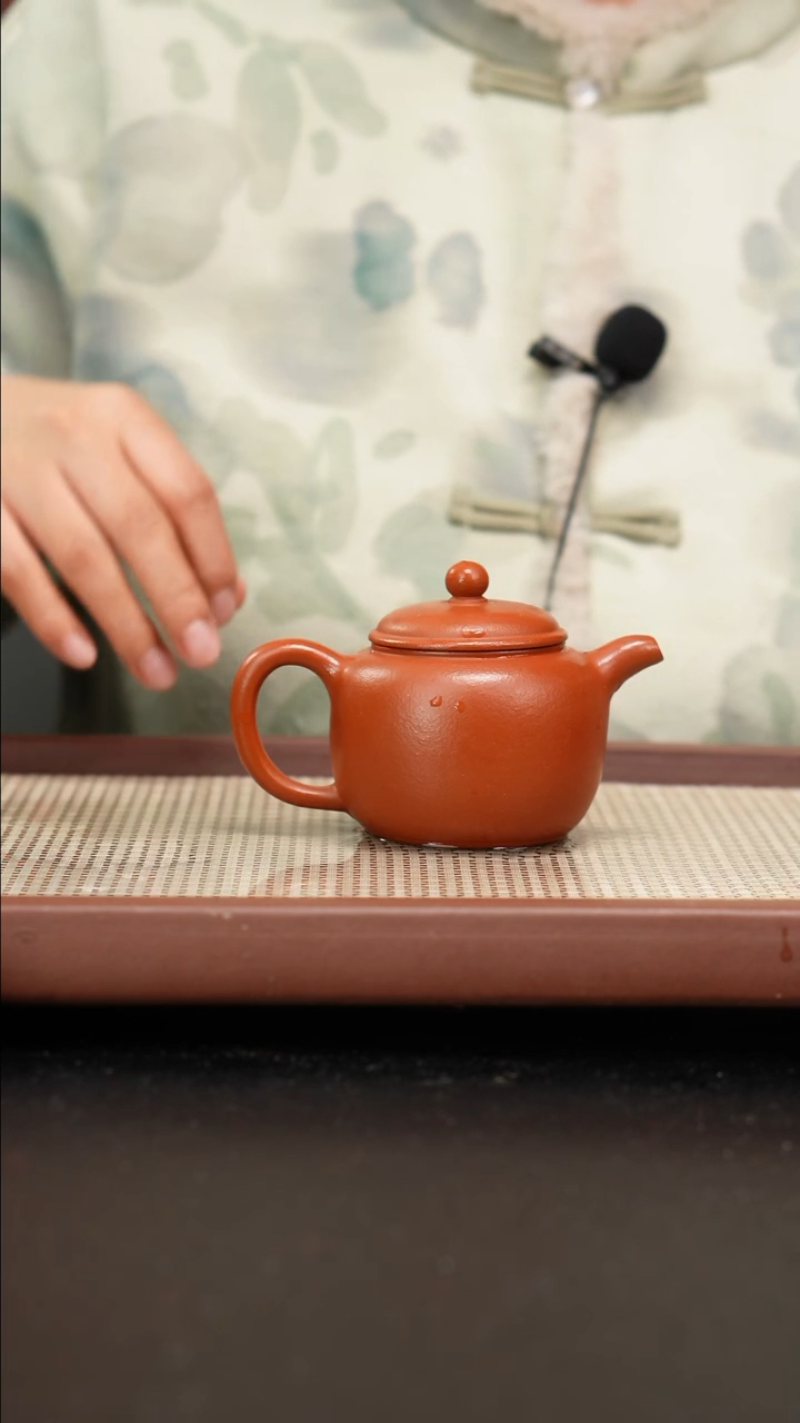 【闪购商品】紫砂茶壶黄龙山朱泥匏尊160cc