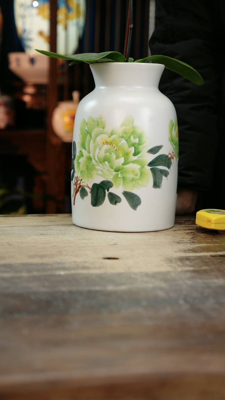 【闪购商品】瓷片景德镇纯手工釉下彩精品花瓶