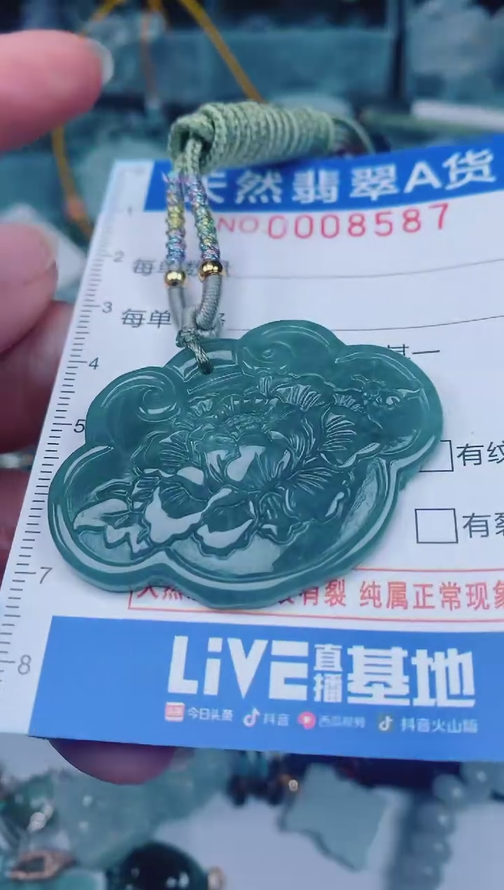 颈饰未镶嵌翡翠00008587