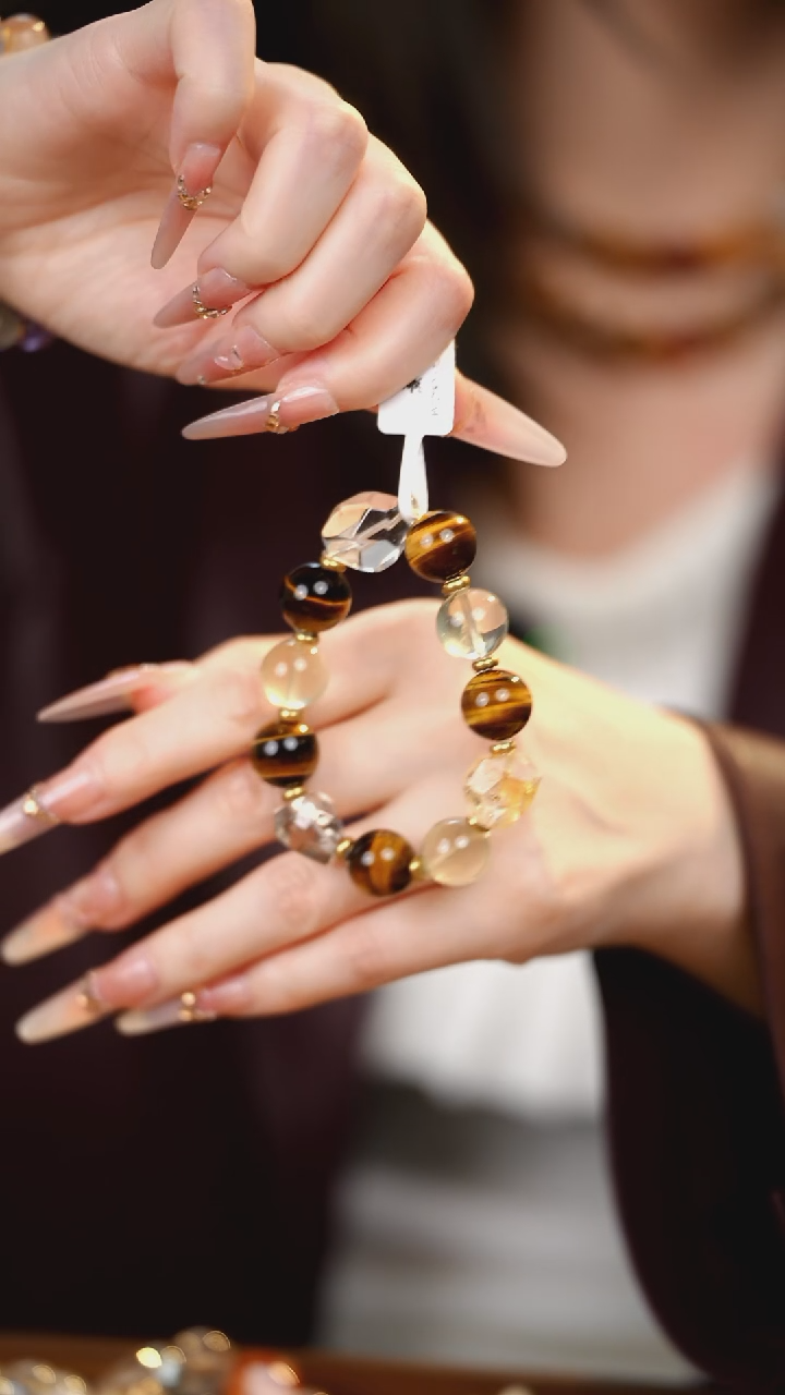 合金手串水晶黄水晶