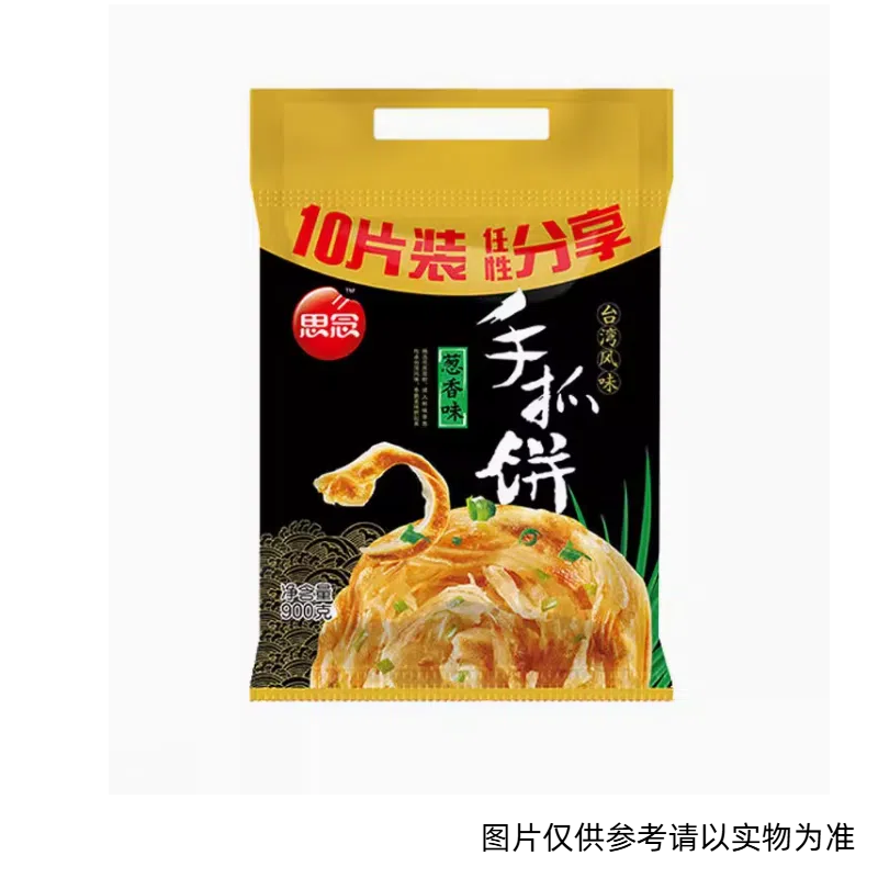 思念 10片装葱香味手抓饼 900g/袋