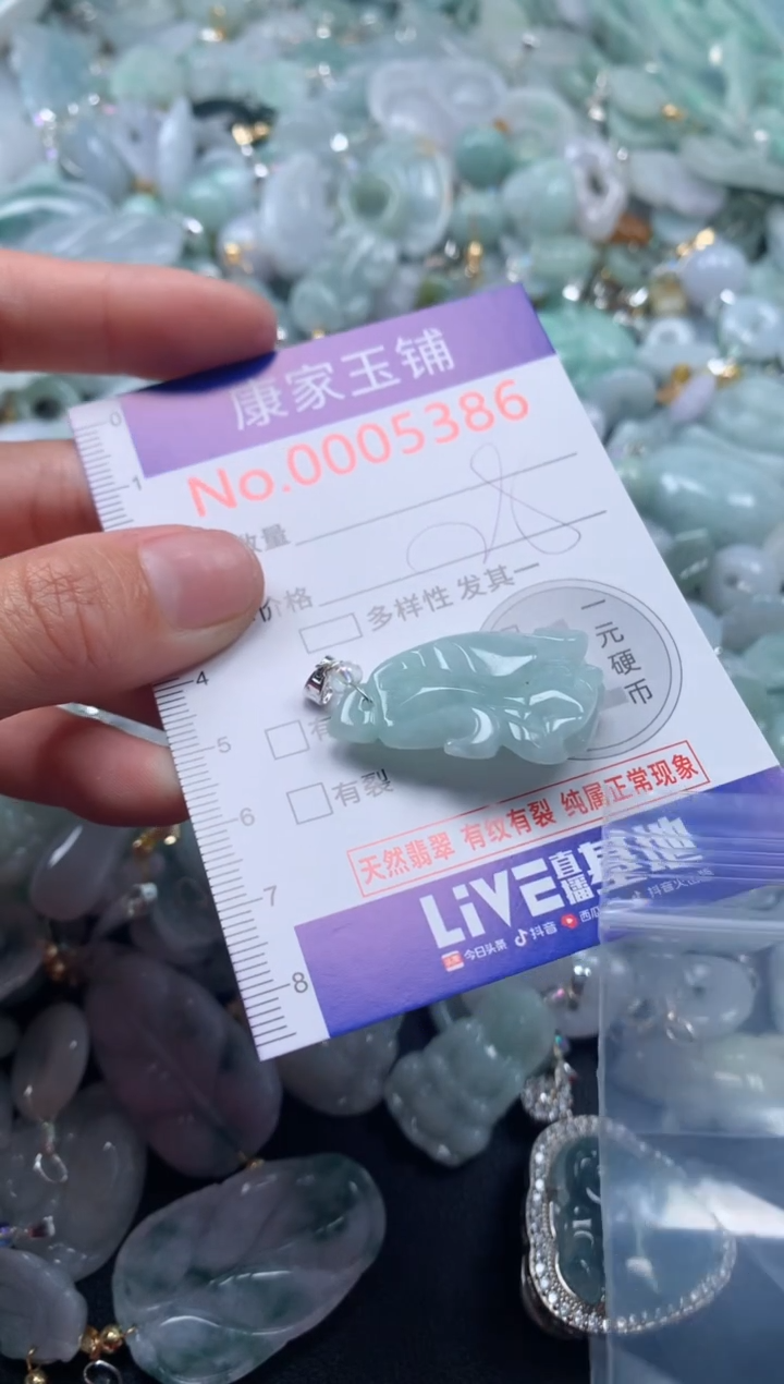 颈饰未镶嵌翡翠5386