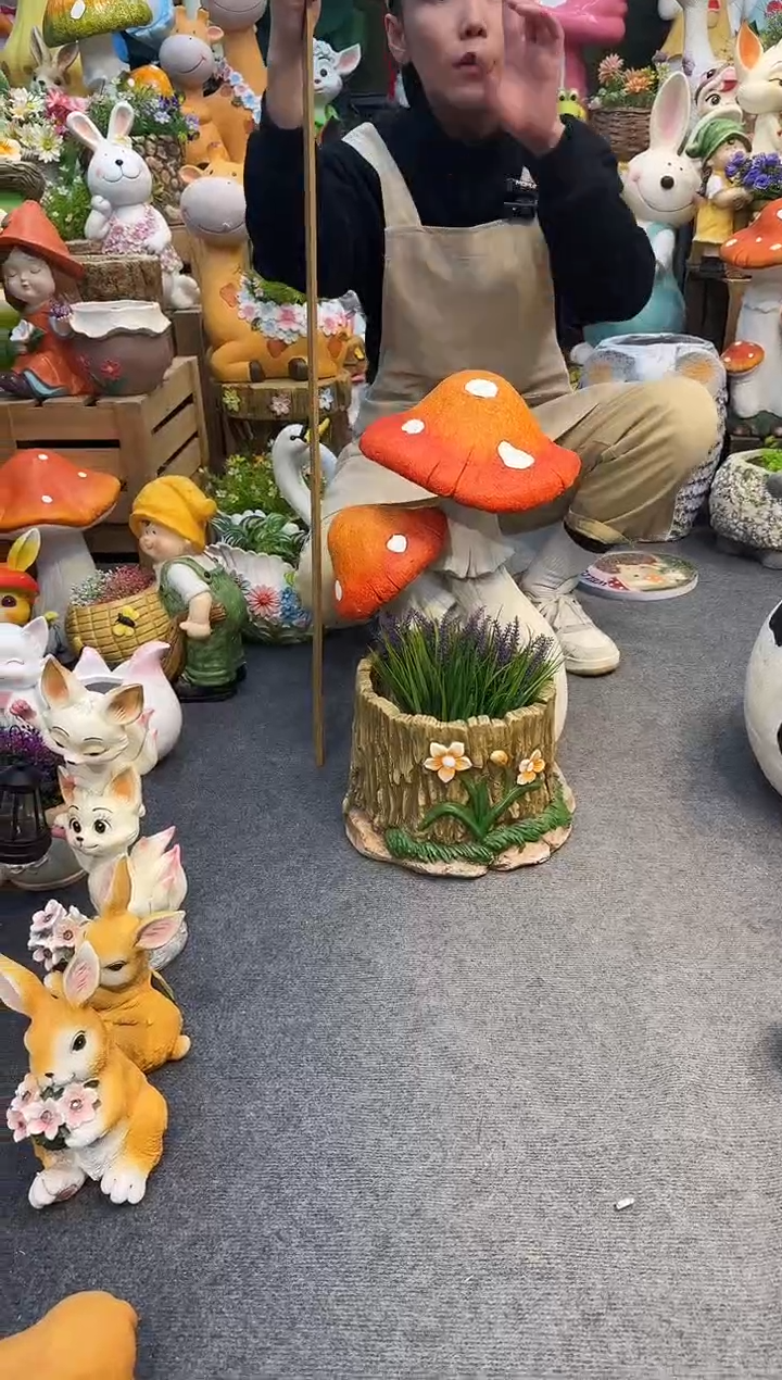 户外花园庭院花盆&00&