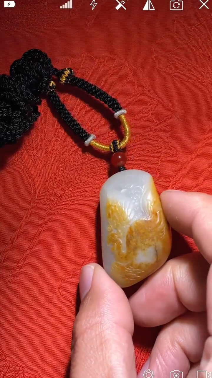 未镶嵌和田玉挂件H 玄凤