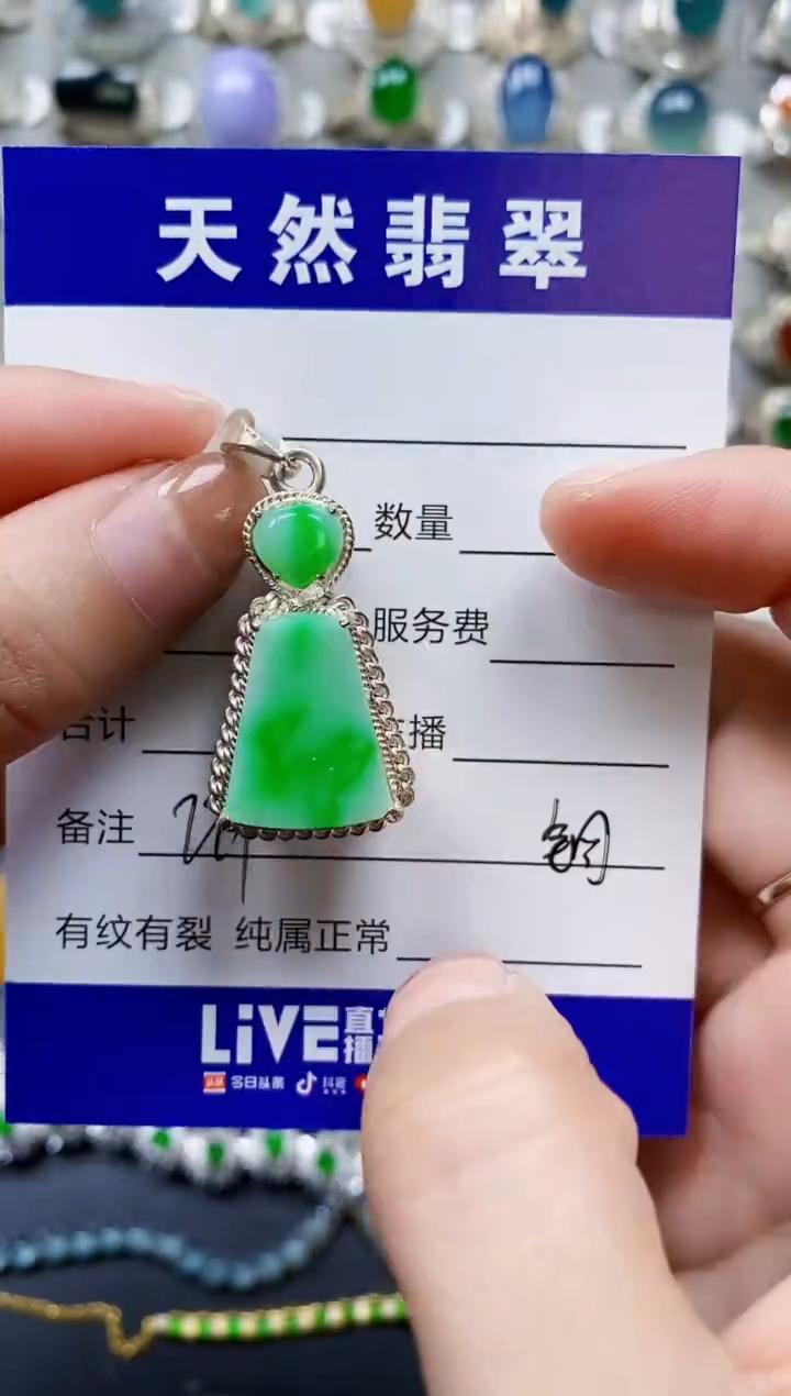 【闪购商品】翡翠颈饰未镶嵌00000799