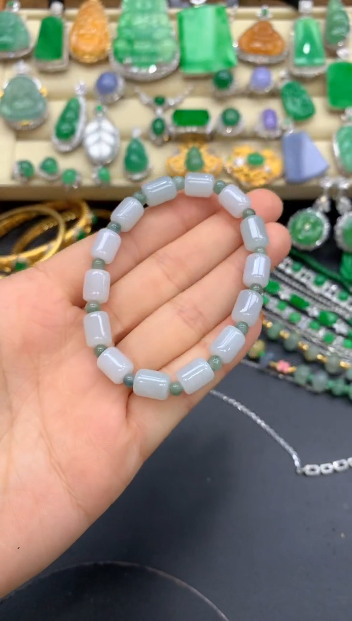 【闪购商品】翡翠手串未镶嵌37-中国好珍宝