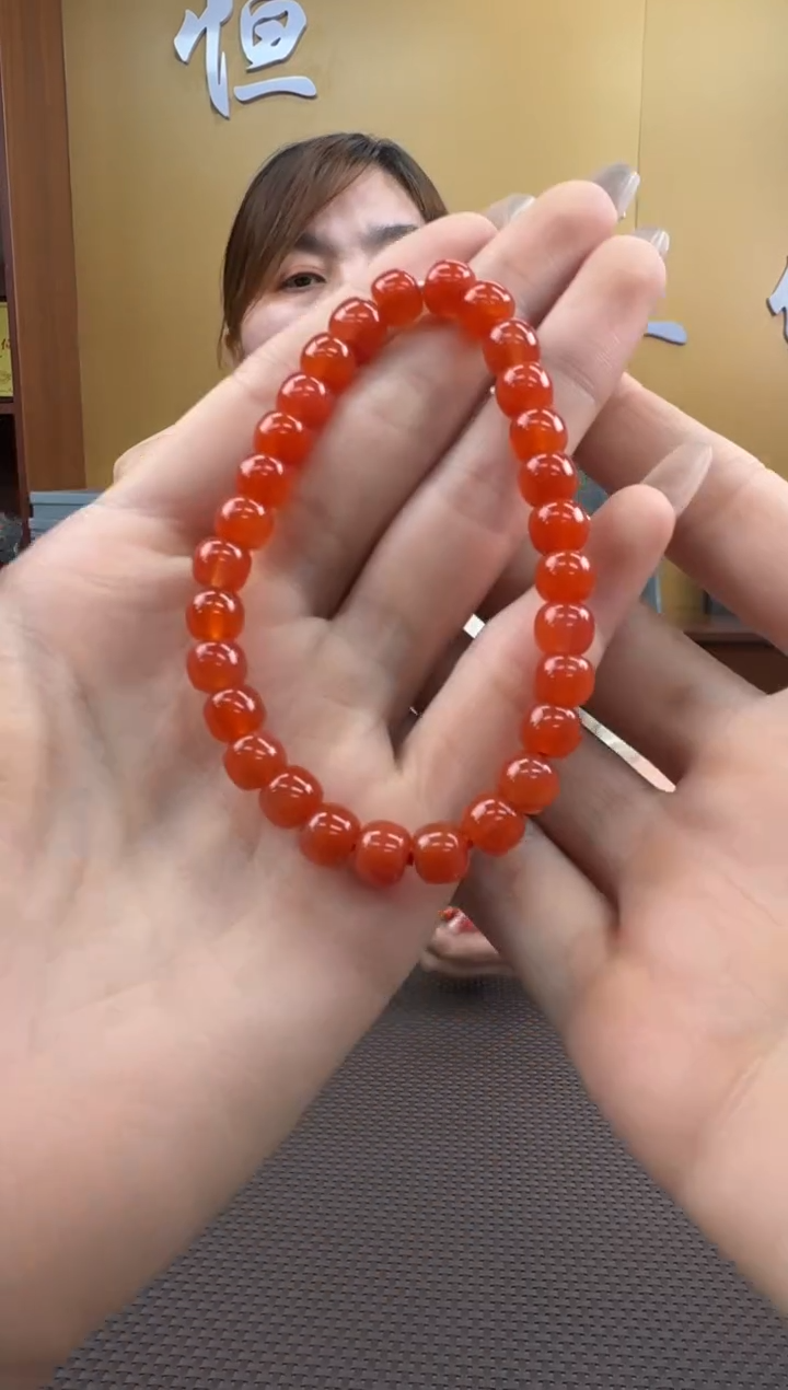 【闪购商品】玛瑙/玉髓手串未镶嵌多样性，发一7