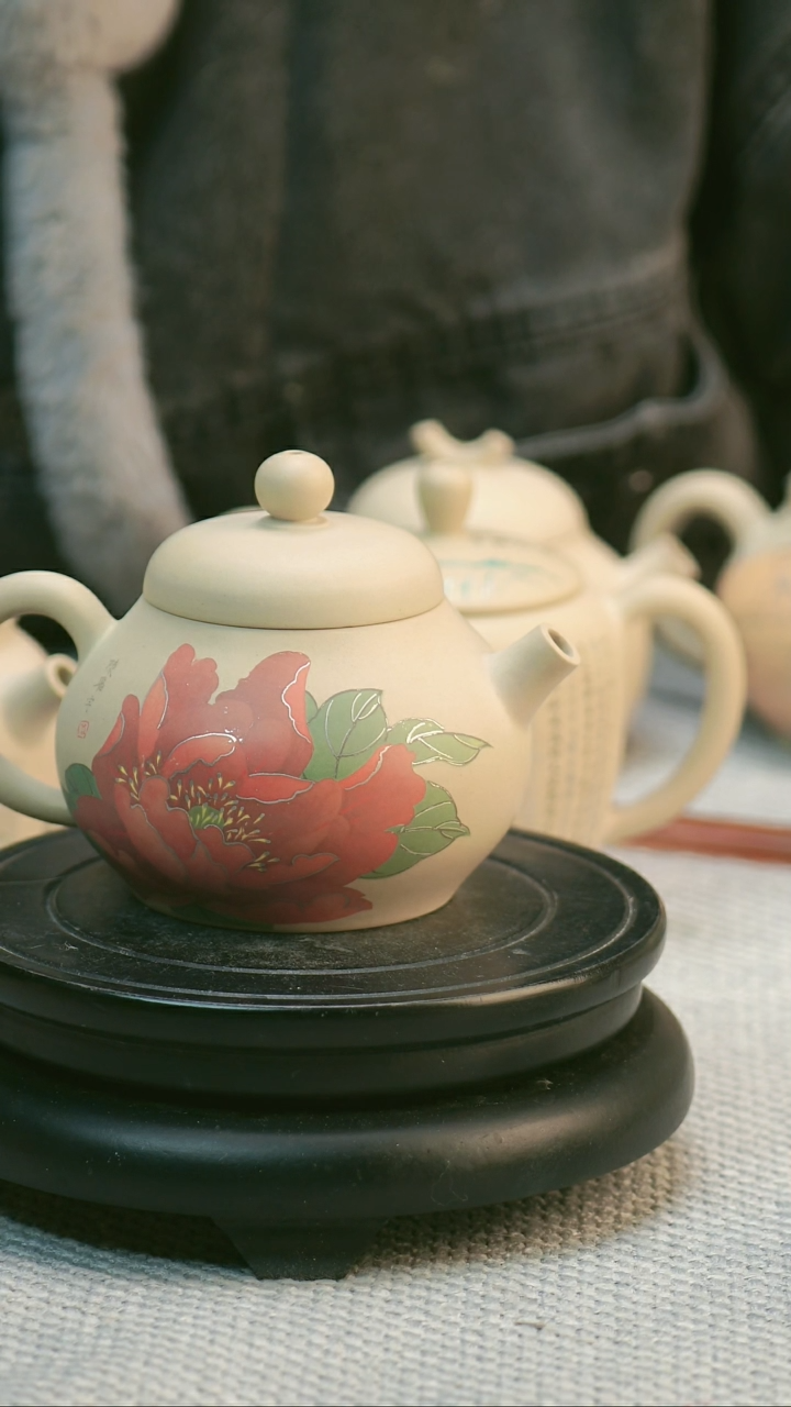 【闪购商品】壶建水紫陶嵌锡作品94