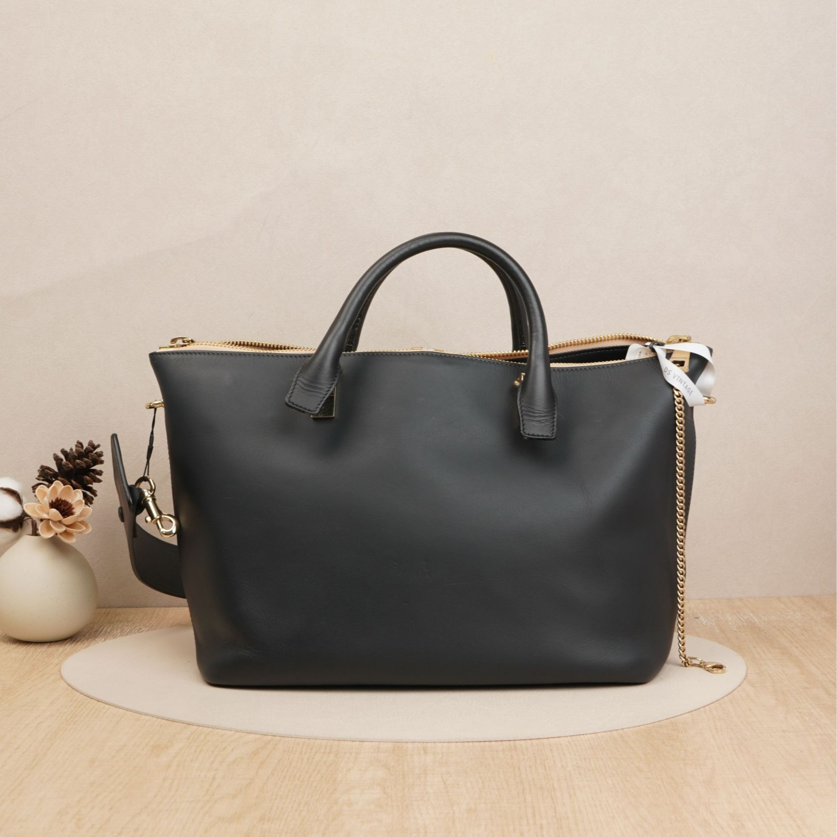 95新 Chloe/蔻依 蔻依baylee手提包拼色牛皮/DS034501