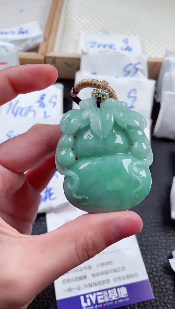 【闪购商品】翡翠颈饰未镶嵌00006782