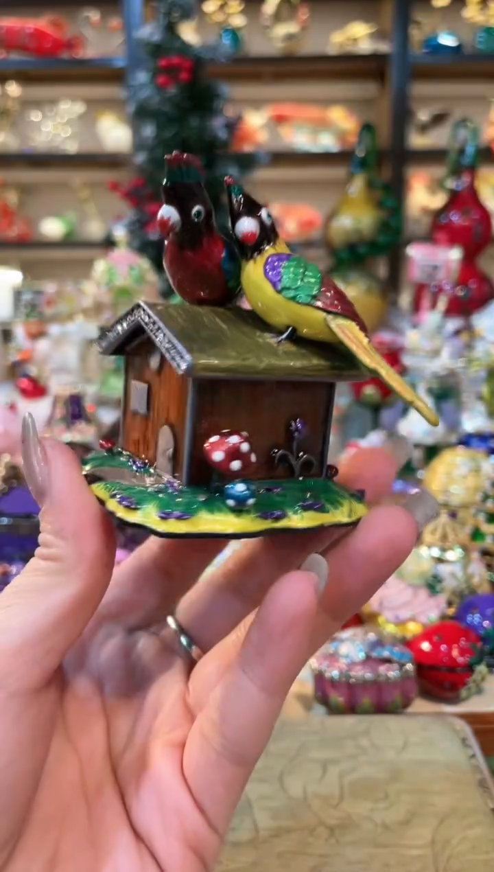 【闪购商品】 珐琅彩精致首饰盒