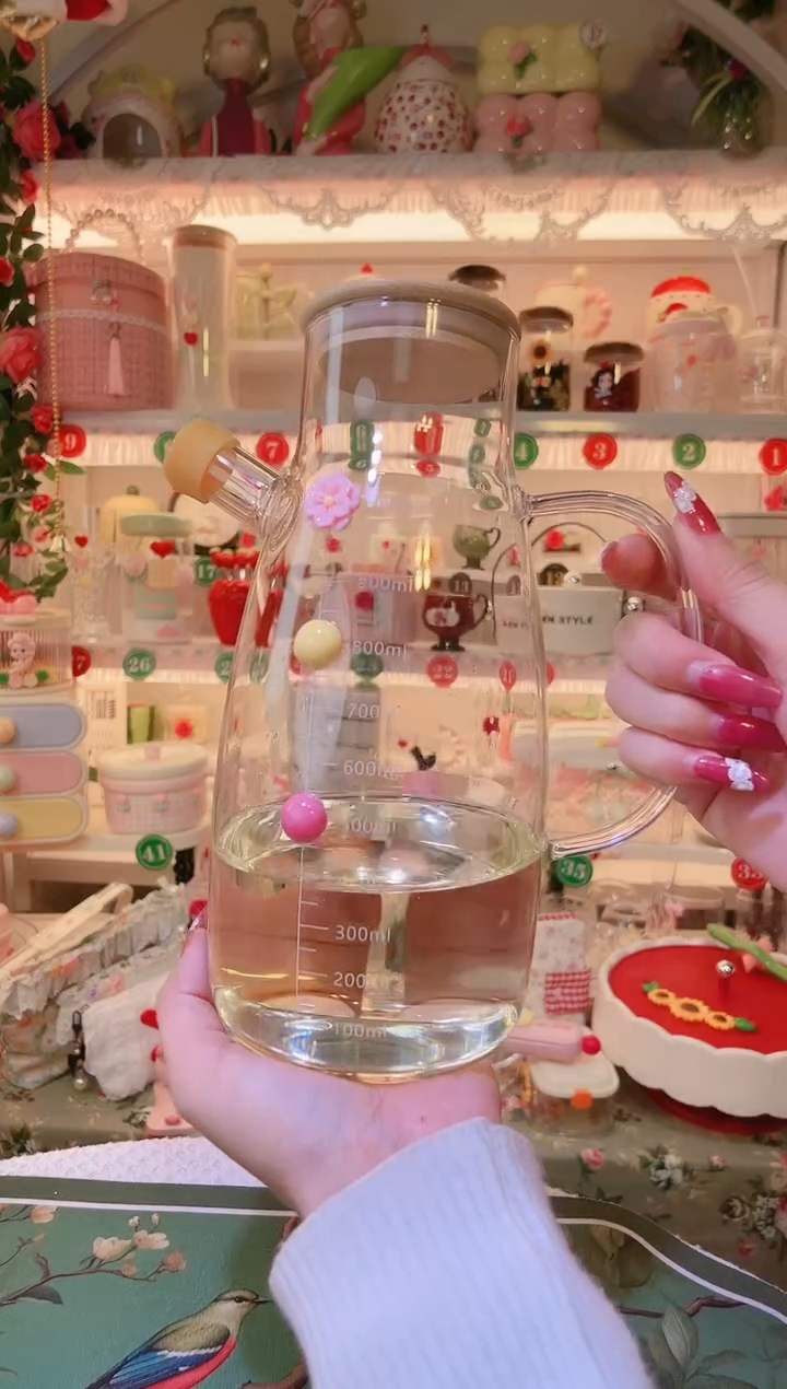 小花油壶——手工制作品质好！