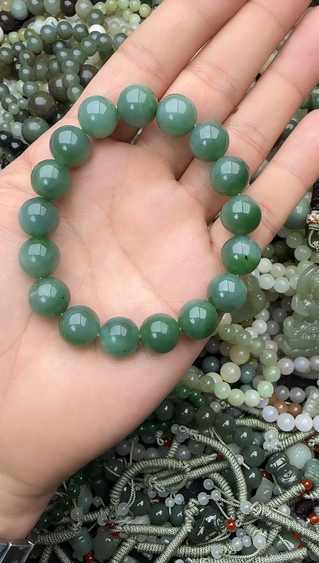 颈饰未镶嵌和田玉拍一发一