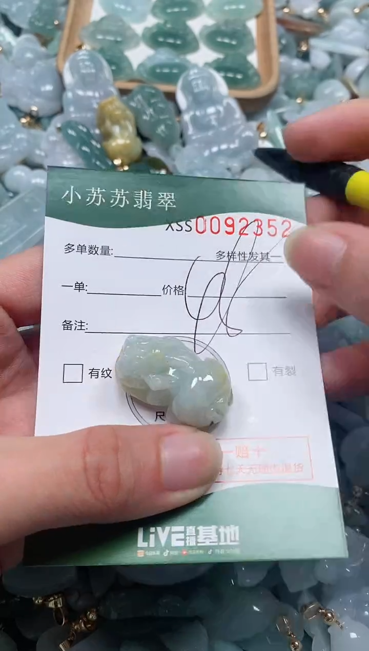 【闪购商品】翡翠颈饰未镶嵌闪购商品0092352