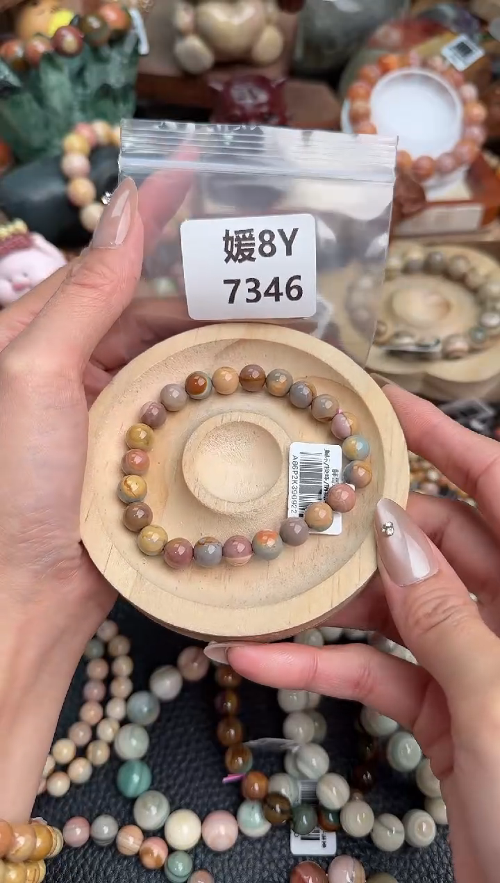 【闪购商品】石英质玉手链未镶嵌8Y7346