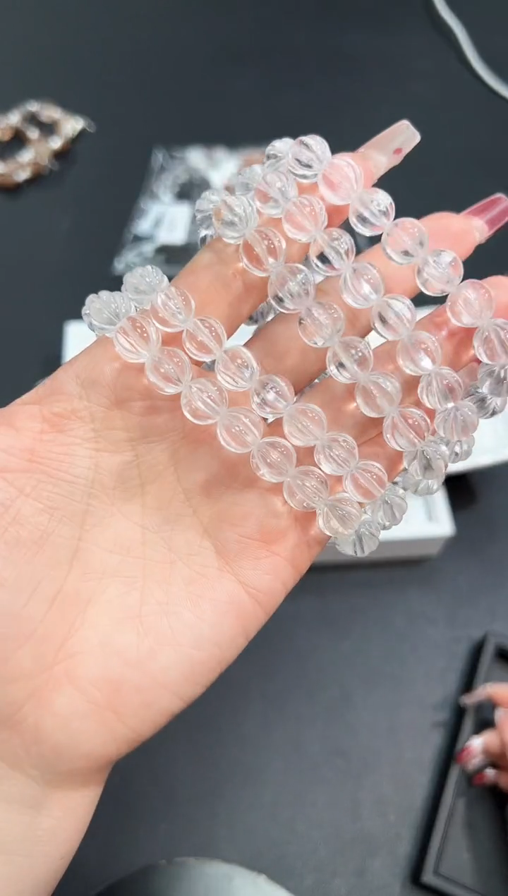 【闪购商品】水晶手串未镶嵌22m多样性发其一/1条默认微瑕
