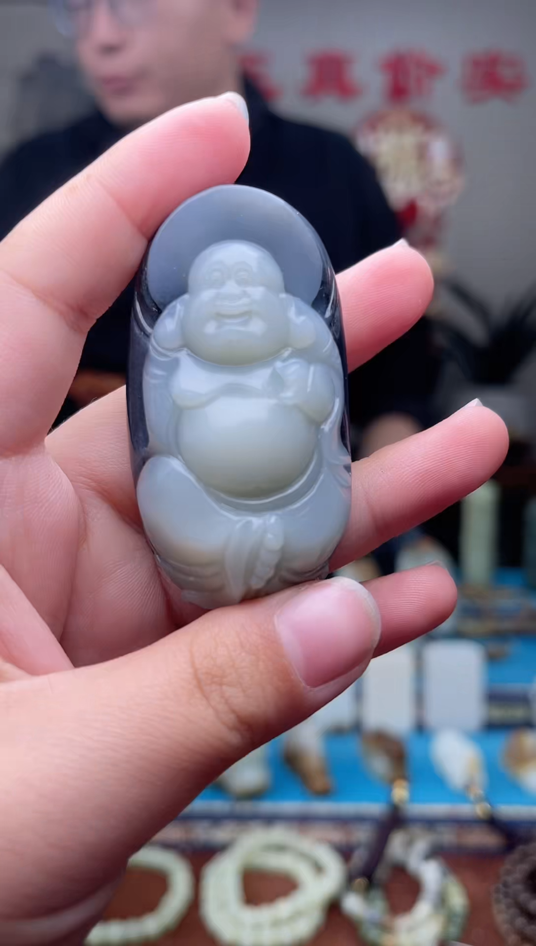 和田玉未镶嵌挂件1