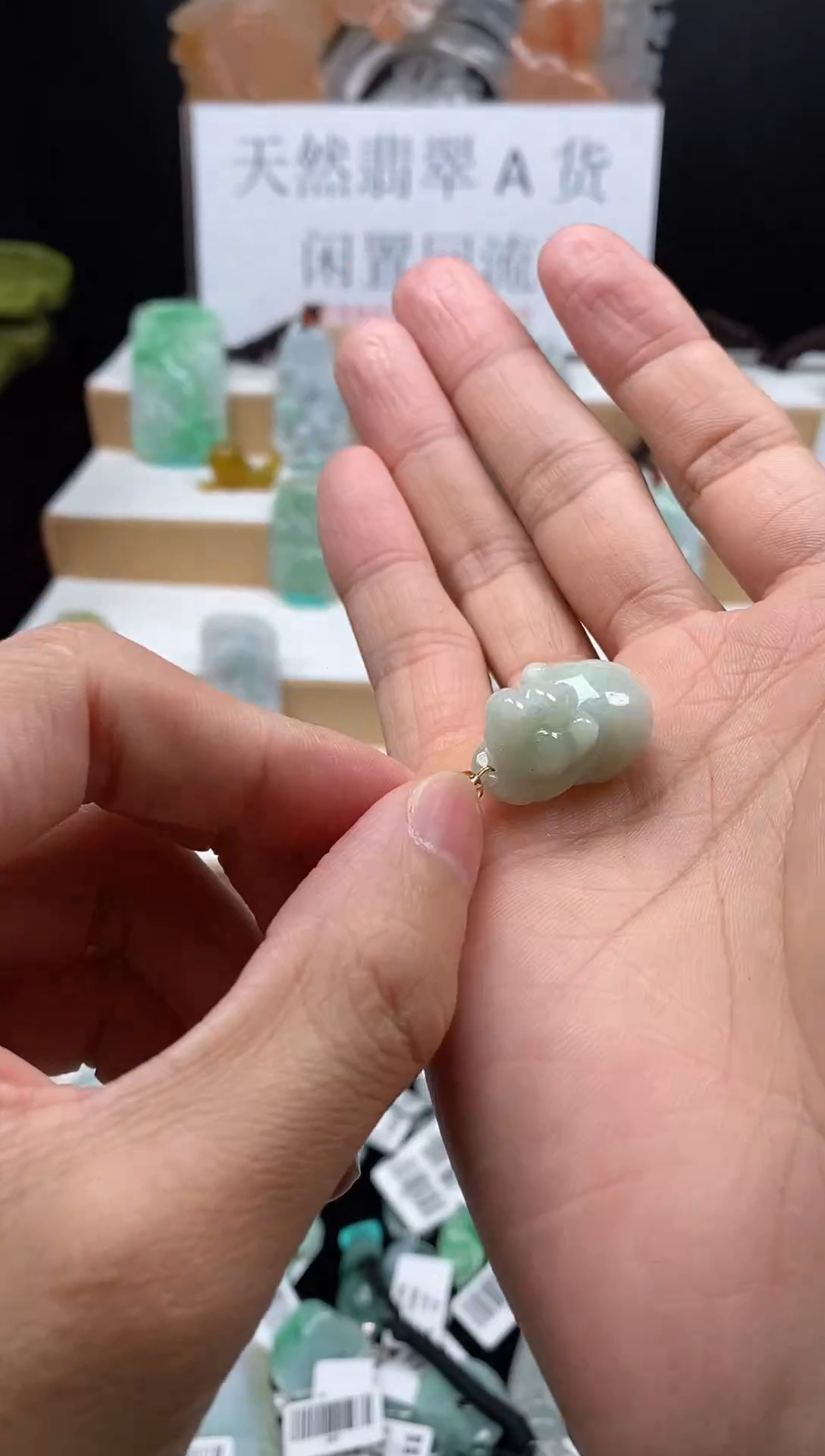 【闪购商品】翡翠颈饰未镶嵌20猪