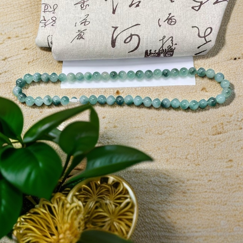 【大喜儿】绿花色10m项链-QW219多样性发一条