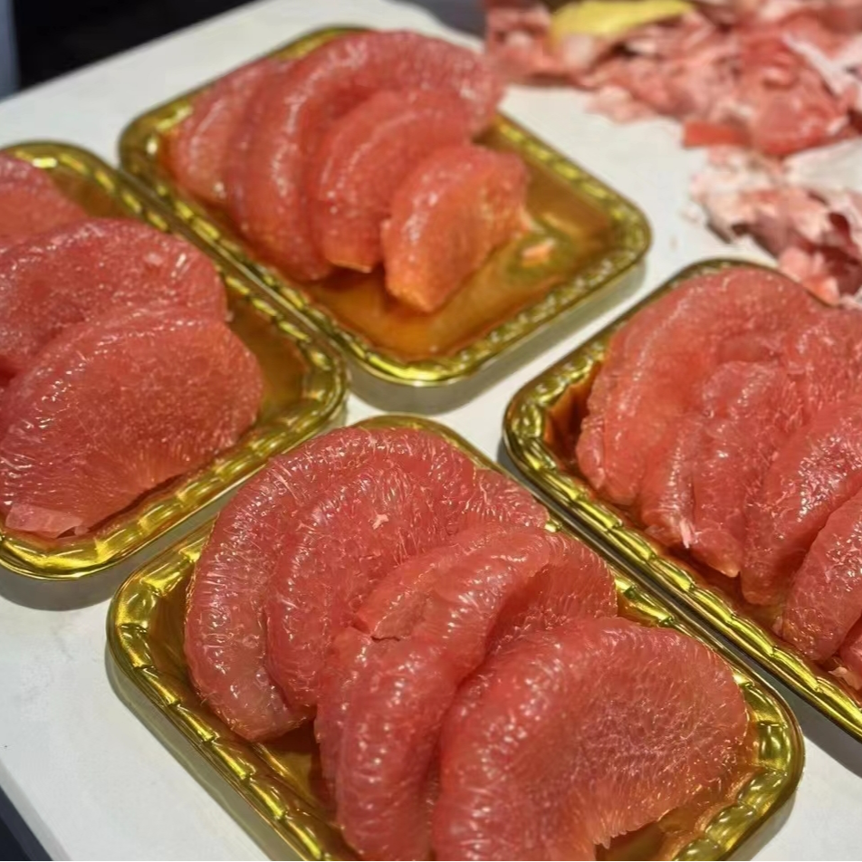 果切红心柚子肉/盒500g左右