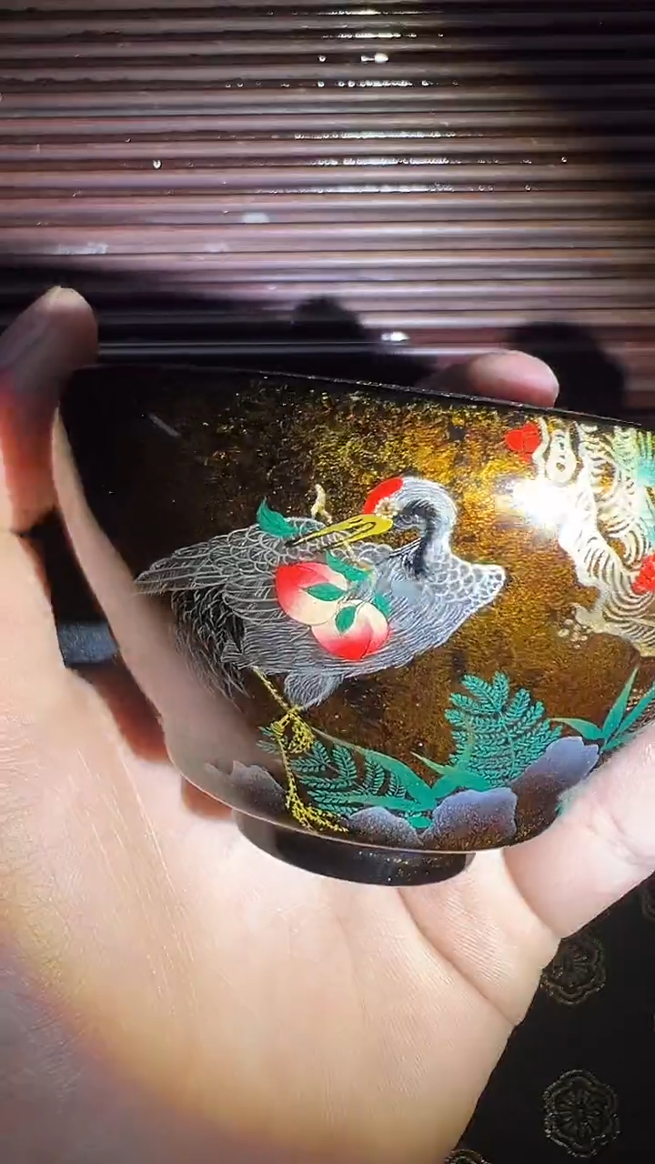 【闪购商品】茶盏名家建盏高邵雄（带证书礼盒）17