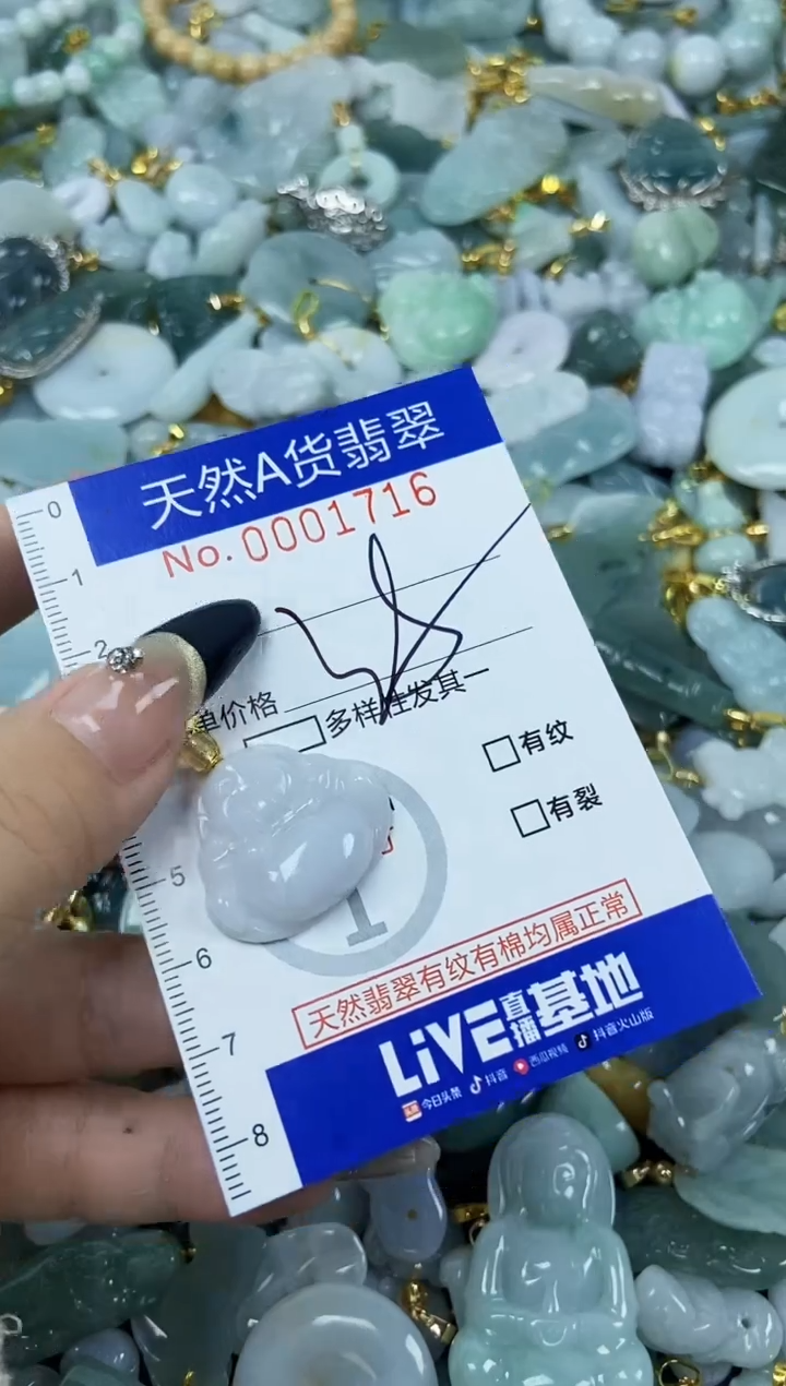【闪购商品】翡翠颈饰未镶嵌天然A货翡翠