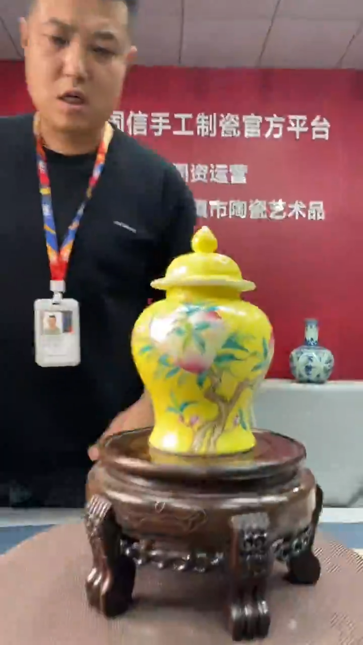 陶瓷b309景德镇瓷器一件