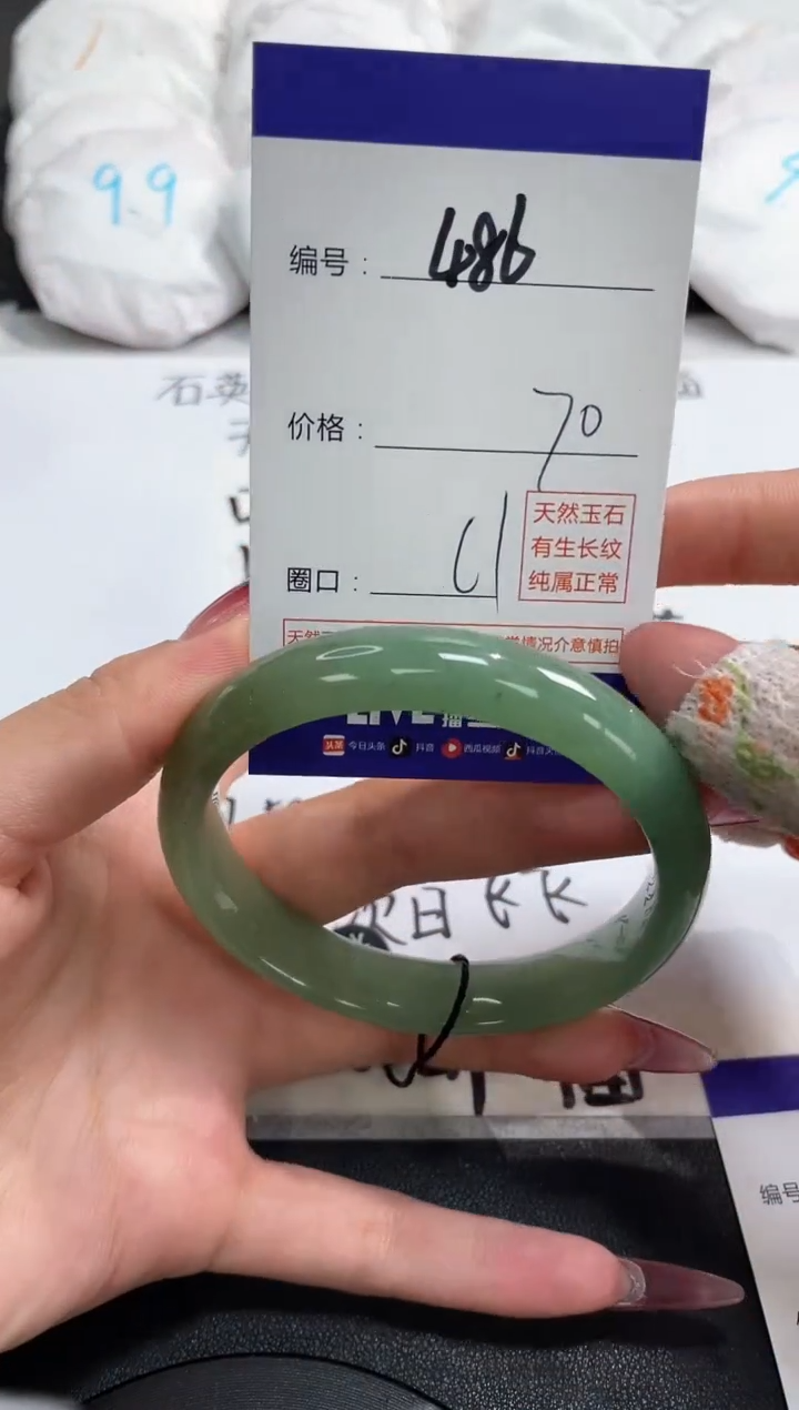 【闪购商品】石英质玉手镯未镶嵌485