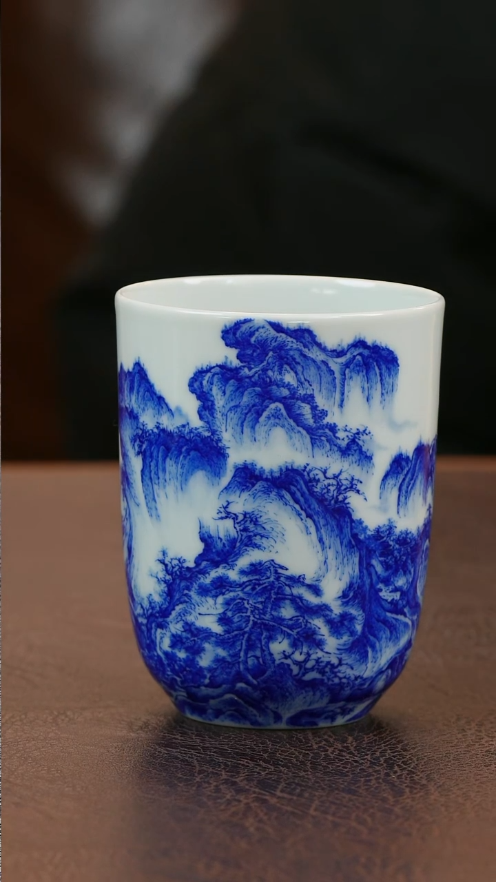 【闪购商品】青山赋早春图主人杯