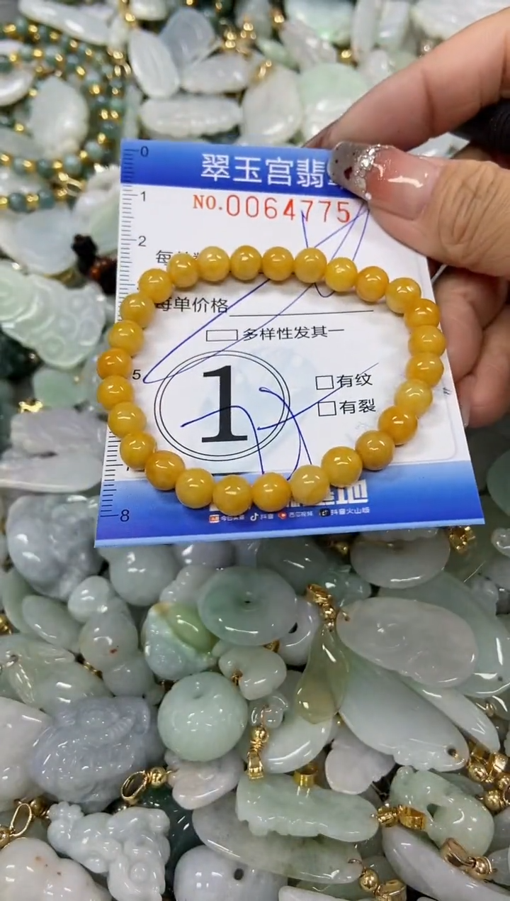 【闪购商品】翡翠颈饰未镶嵌闪购商品0064775多样性发其一