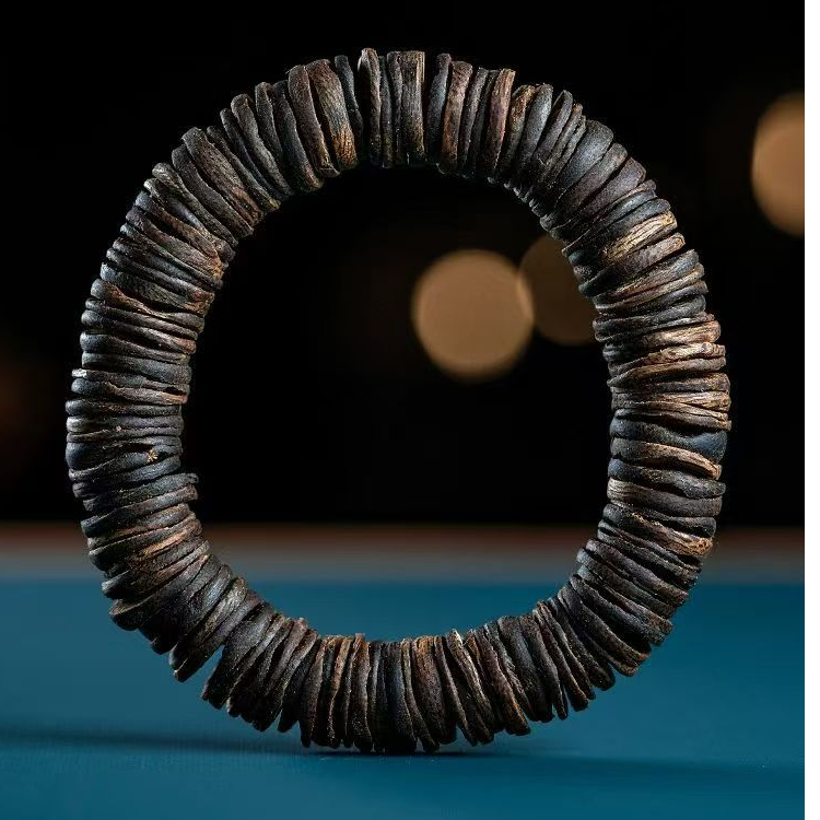 沉香【沉香】卡10mm片珠绿奇楠沉香高品质高结油高端多样性发一