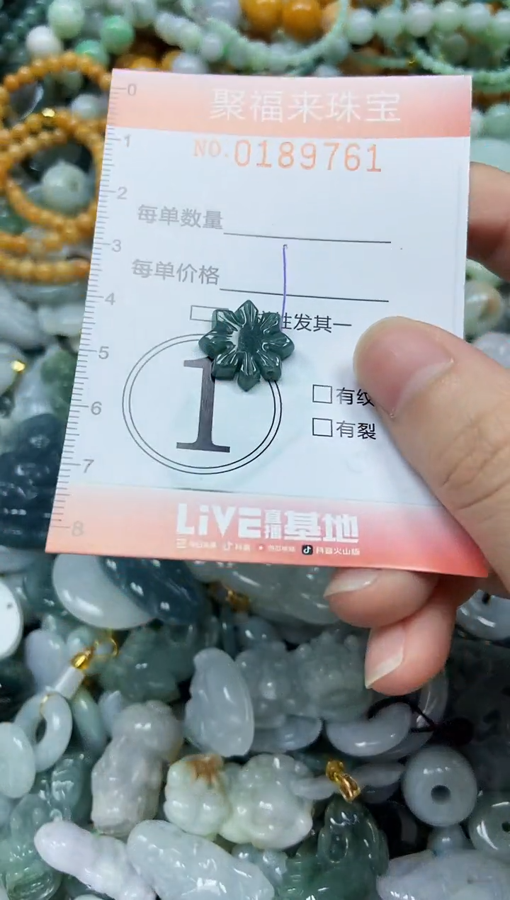 翡翠未镶嵌颈饰闪购0189761