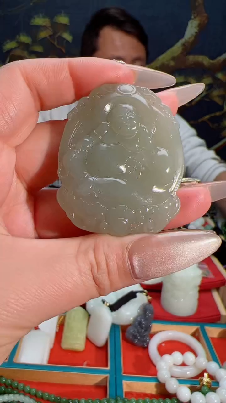 【闪购商品】和田玉吊坠未镶嵌1