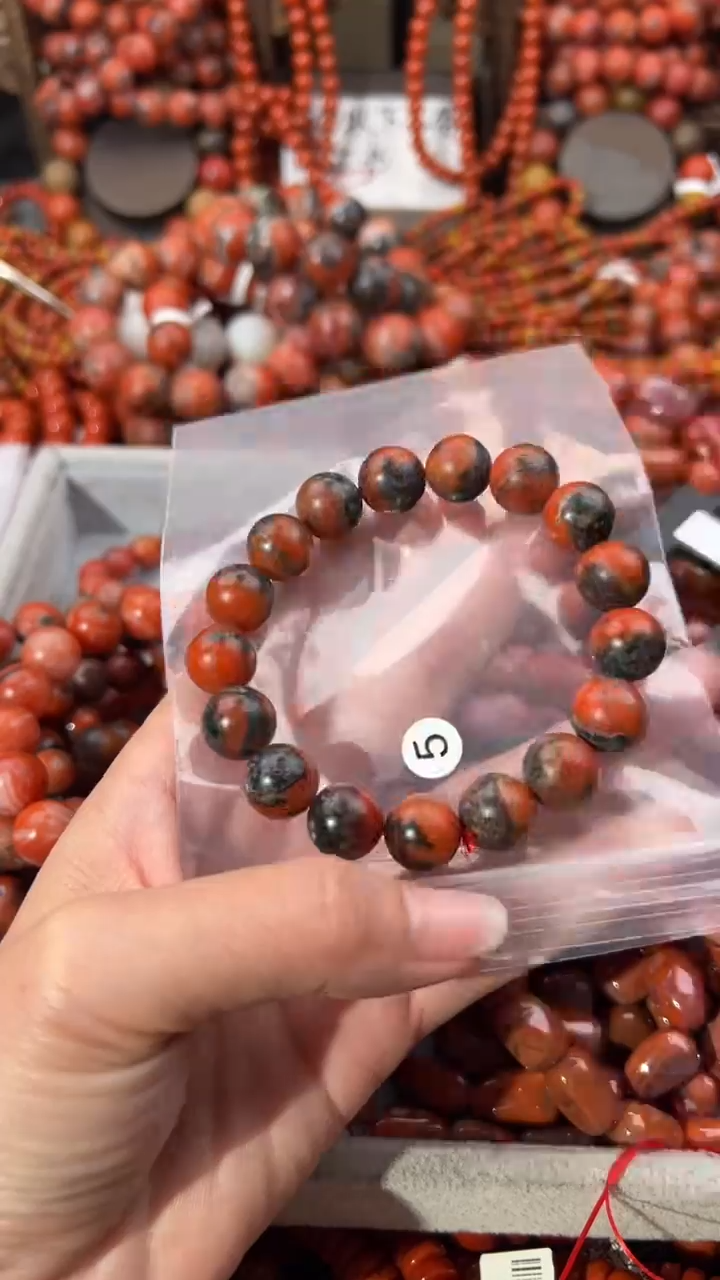 南红玛瑙未镶嵌手串12