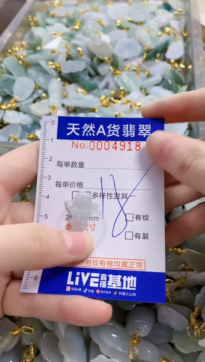 颈饰未镶嵌翡翠天然A货翡翠