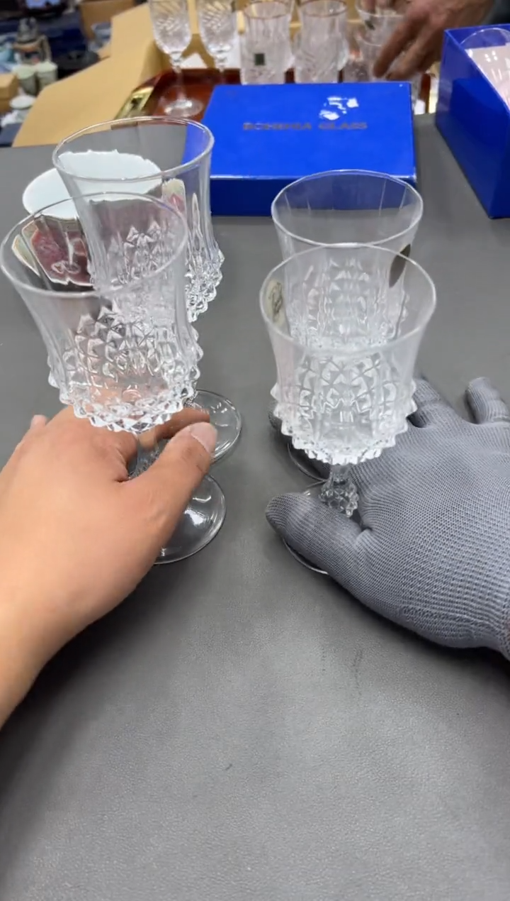 人造水晶古****语工艺品小四孤品收藏