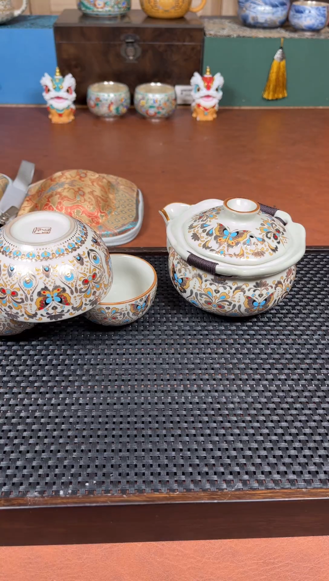 敦煌手抓聚宝盆旅行套