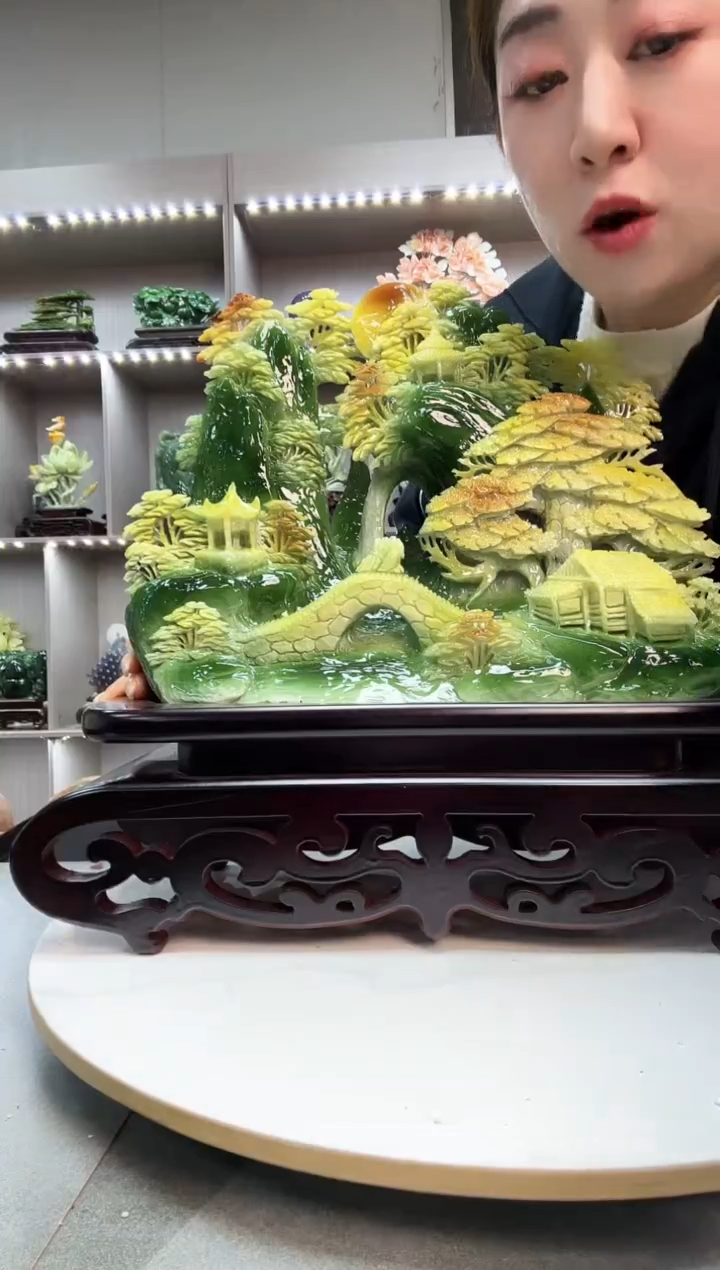 石材天然石材高端家居摆件