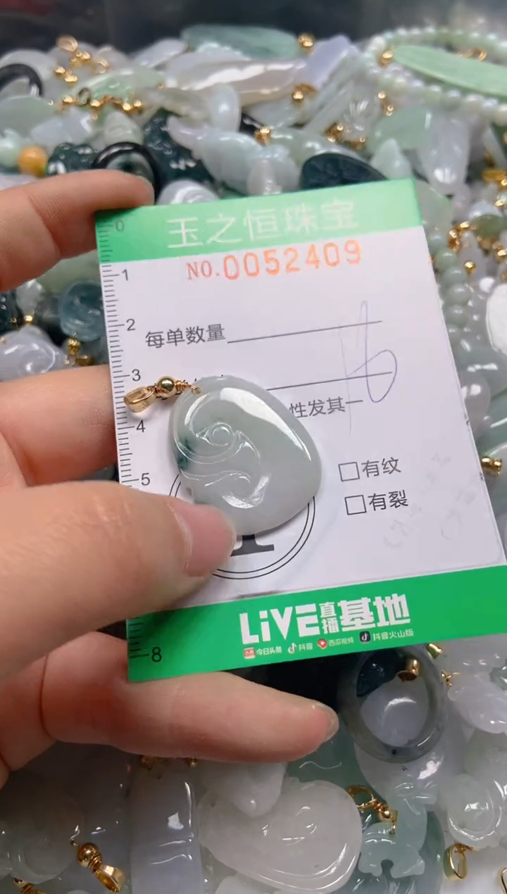 【闪购商品】翡翠颈饰未镶嵌闪购0052409