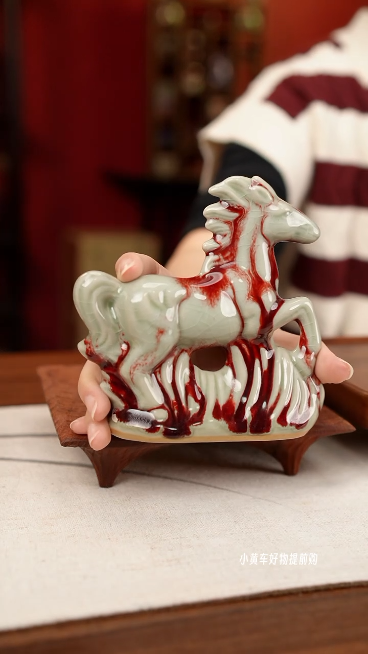 【闪购商品】摆件小师妹-钧瓷-信任