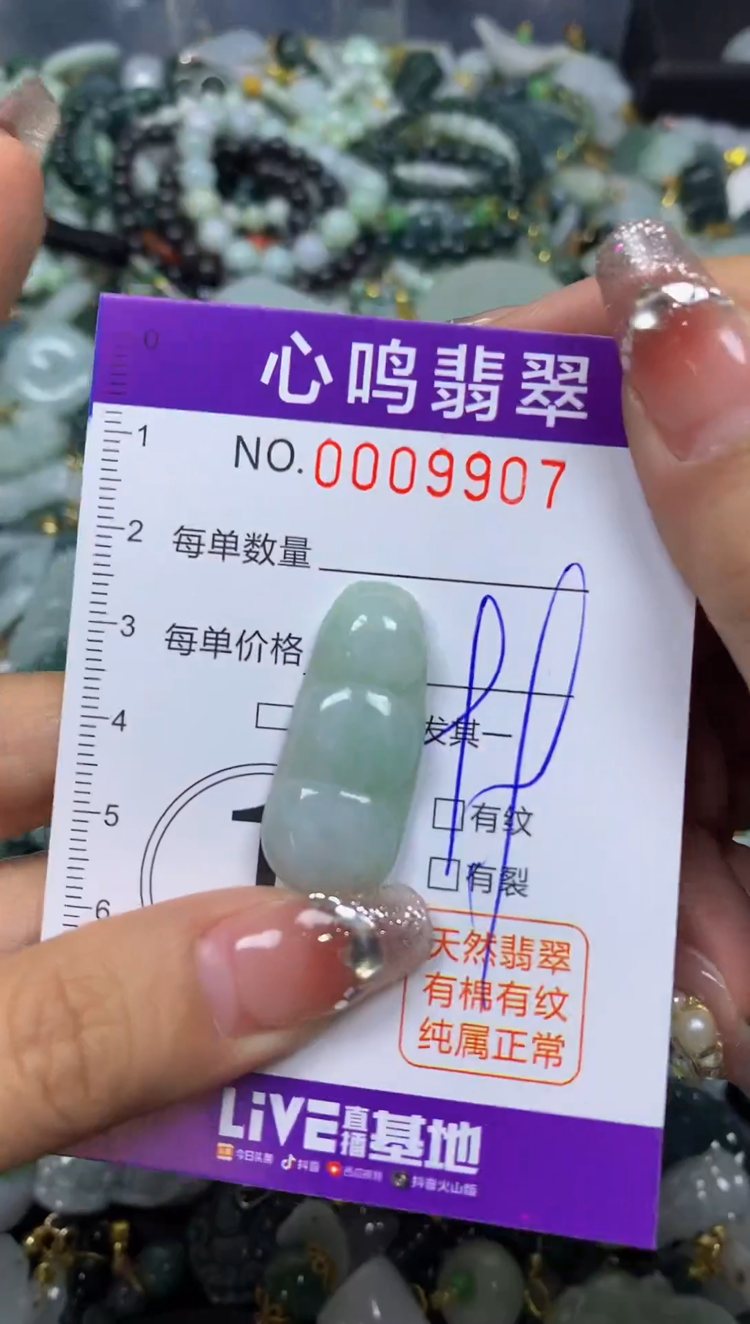 【闪购商品】翡翠颈饰未镶嵌闪购009907