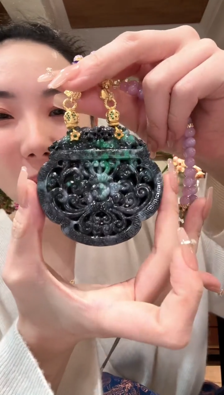 【闪购商品】翡翠颈饰未镶嵌国风
