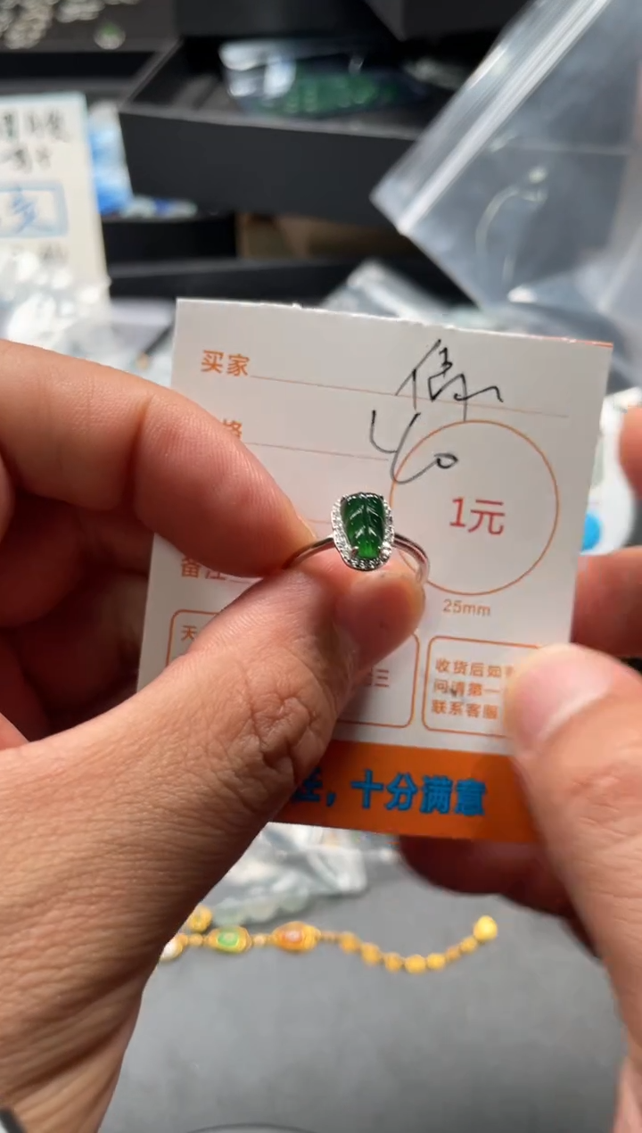 颈饰未镶嵌翡翠?**?挂件