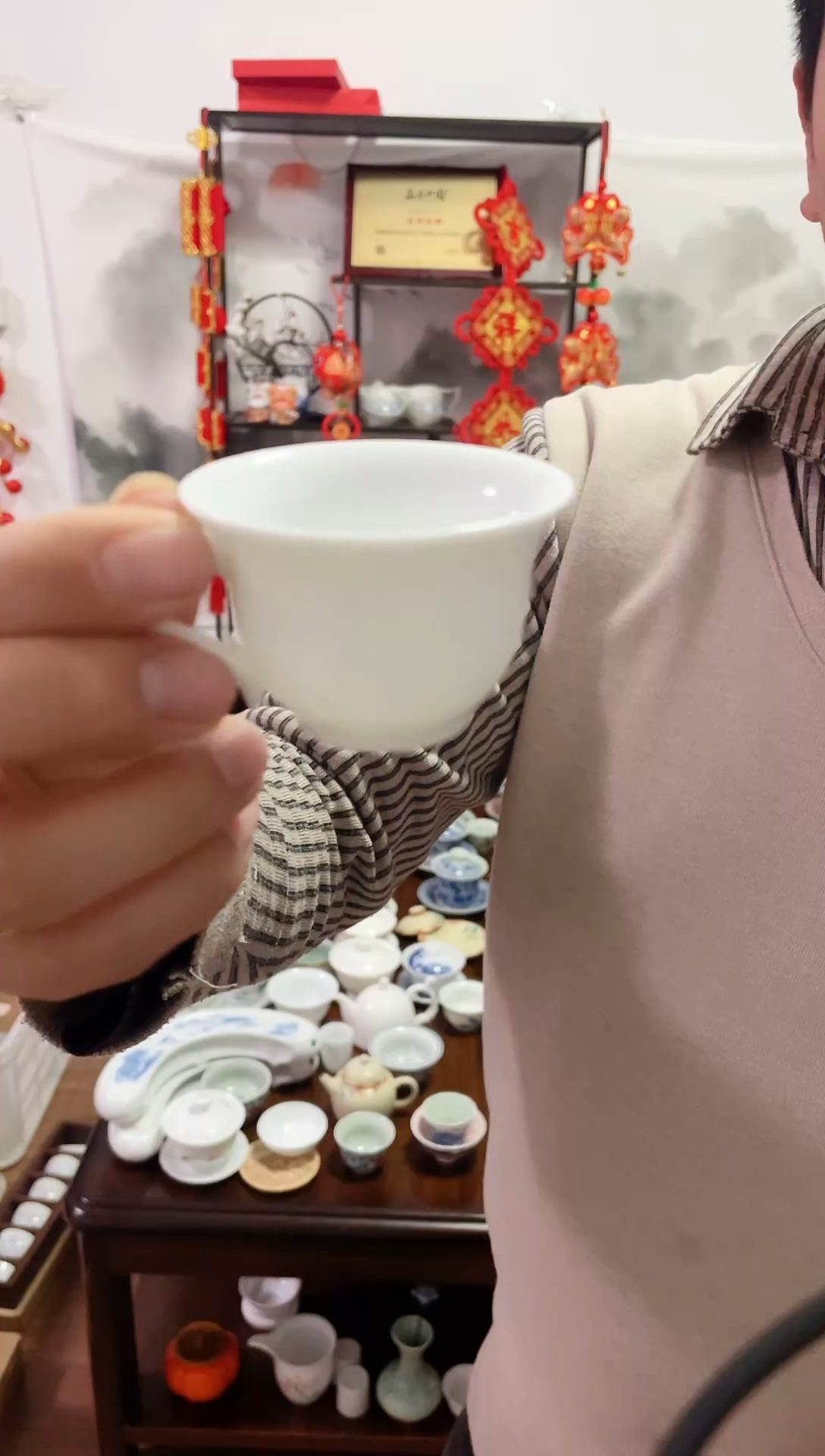 【闪购商品】【瓷心匠物】直播间福利专款带耳杯大2个